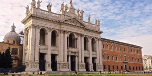 A Basílica de São João de Latrão e o Arco do Triunfo