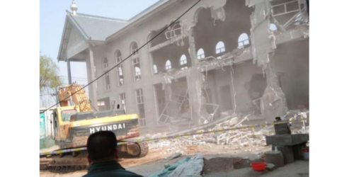 China destroi igreja católica em Qianyang. De que valeu o “Acordo Provisório”?