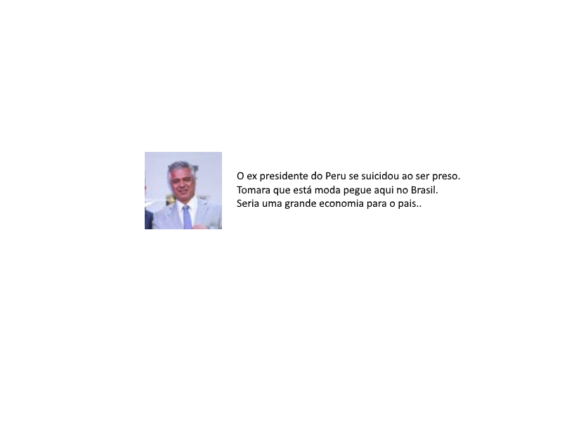 No momento, você está visualizando Lamentável o post do Major Olimpio sobre suicídio