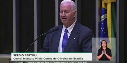 IPCO na Sessão Solene da Câmara dos Deputados em honra a Nossa Senhora de Fátima – 13/05/2019