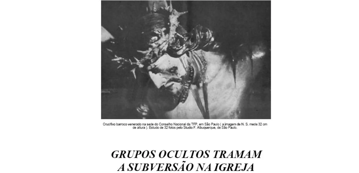 No momento, você está visualizando Há 50 anos a TFP saiu às ruas e alertou: “trama secreta para revolucionar a Igreja”