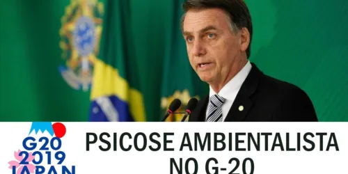 Presidente Bolsonaro cita livro do Príncipe D. Bertrand, ‘Psicose Ambientalista’ no G20