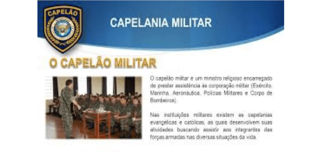 No momento, você está visualizando A Igreja e as Forças Armadas: Capelanias Militares