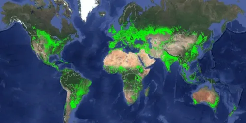 Dados da NASA sobre a agricultura no Brasil