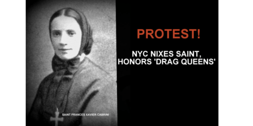NY escolhe Madre Cabrini; esposa do prefeito impõe travestis e pró abortistas