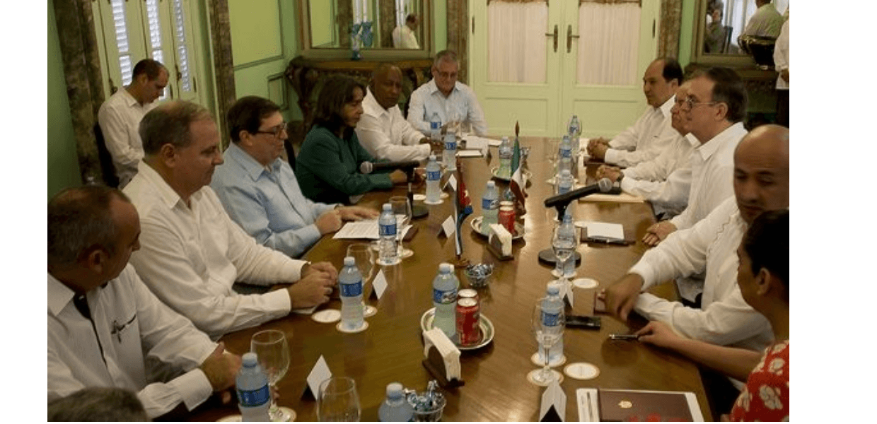 Leia mais sobre o artigo México se aproxima (mais ainda) de Cuba. Sobe de ponto a importância do Brasil