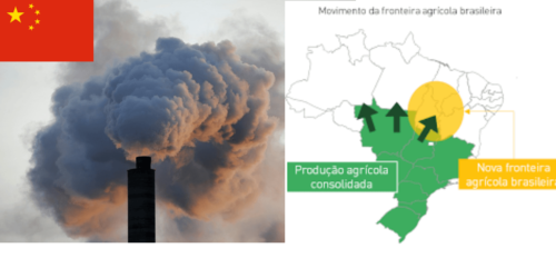 China, maior poluidor da Terra; Mas o castigo recai sobre o Brasil