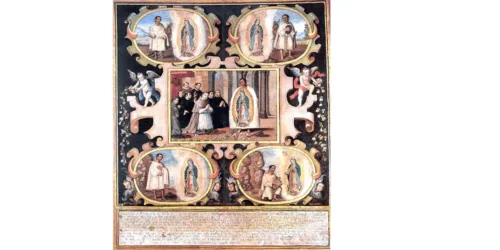 Juan Diego, um autêntico índio, devoto de Nossa Senhora. O Sínodo preferiu a Pachamama