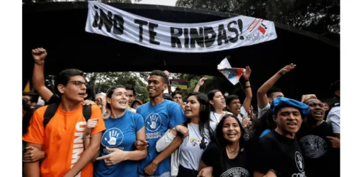 Universidades venezuelanas, reação e oposição ao socialismo. E a mídia esconde, por quê?