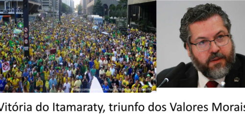 Midia não esconde mal estar com a orientação do Itamaraty. Mas, reconhece a derrota da esquerda