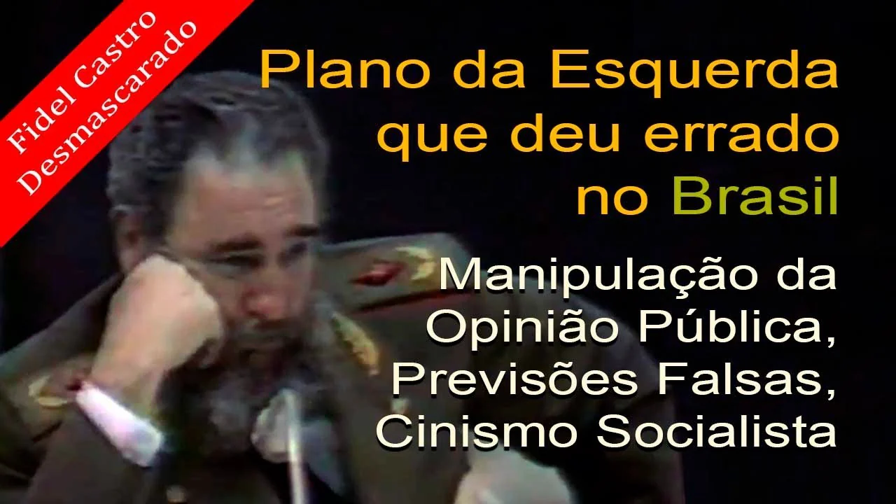 No momento, você está visualizando Fidel Castro Conta Tudo: O Papel do Brasil na Nova Ordem que o Comunismo queria Implantar e mais