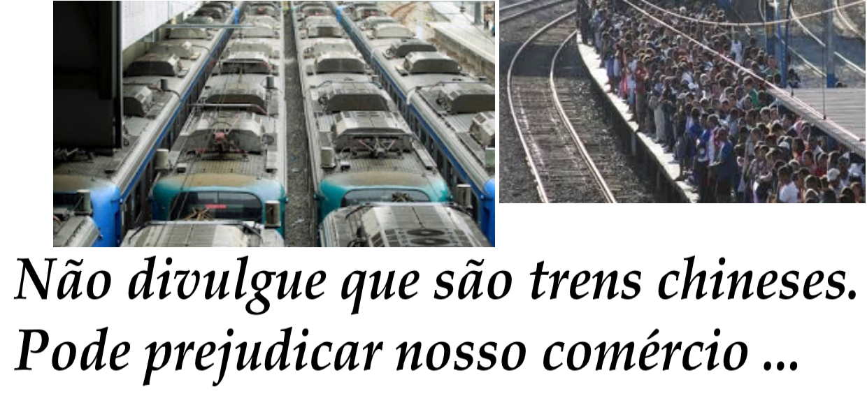 No momento, você está visualizando 40 trens retirados de circulação: técnica chinesa, fabricação chinesa, falência chinesa