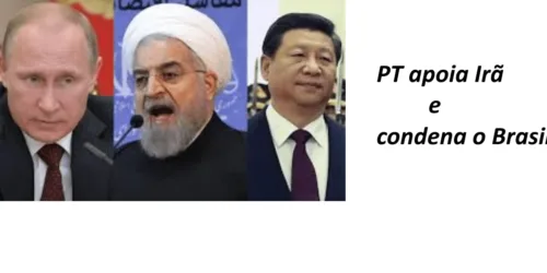 Pingo nos “Brasis”: PT contra o Brasil, a favor do Irã e Obama; China e Rússia, também.