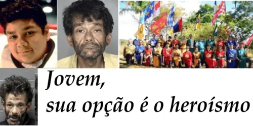Juventude, eis a opção: idealismo e formação moral ou degradação e morte prematura?