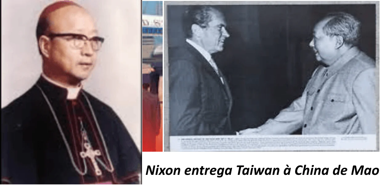 No momento, você está visualizando Uma Pastoral de bispos (chineses) católicos, anticomunistas: Nixon entrega Formosa à China, 1972