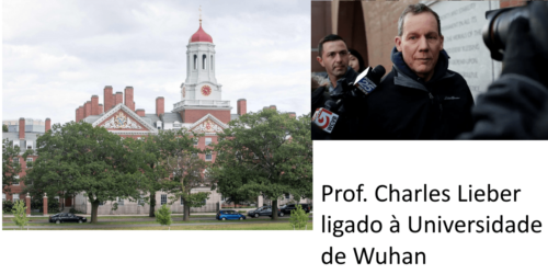 Ainda as investigações sobre Harvard, Yale e outras universidades. 21 frascos com amostras biológicas para a China