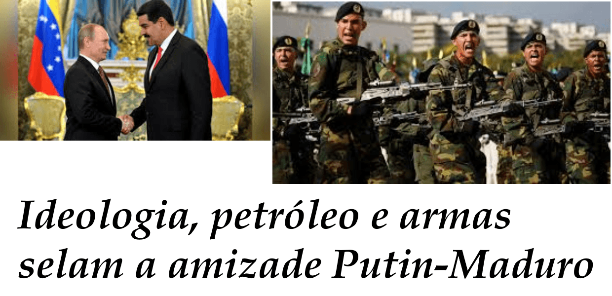 No momento, você está visualizando Rússia (Putin) continua sustentando a Venezuela, até militarmente. A opressão continua