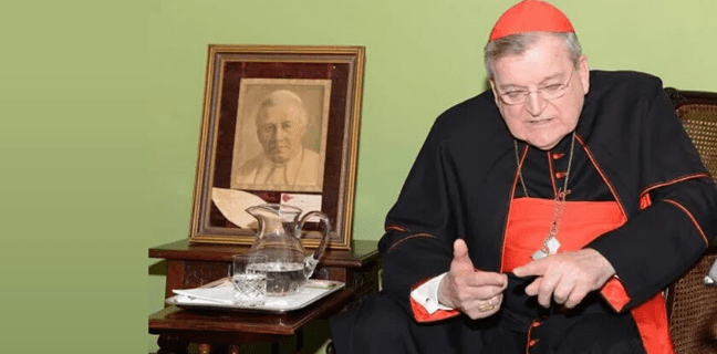 No momento, você está visualizando Cardeal Burke: Mensagem sobre o combate ao Coronavirus, COVID-19