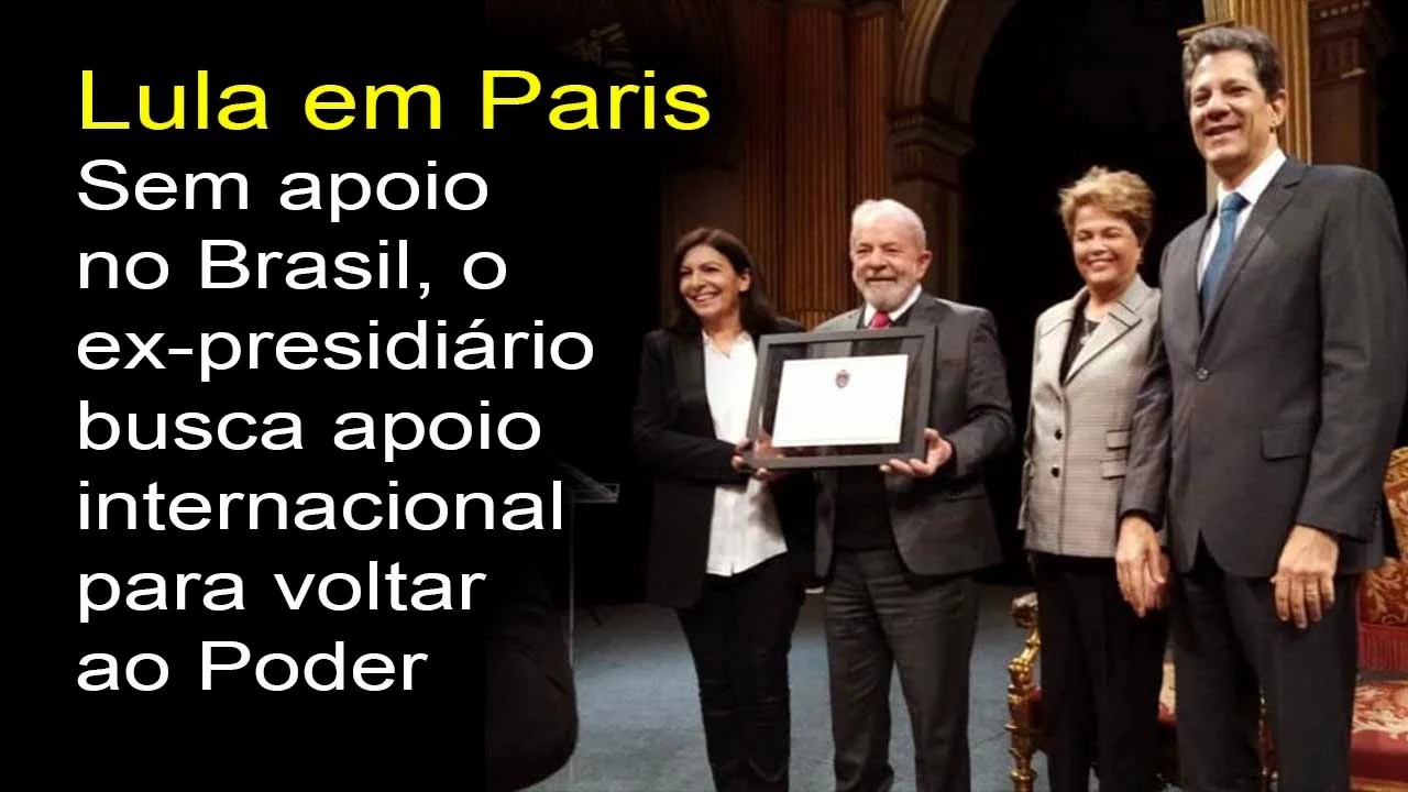 No momento, você está visualizando Lula em Paris: o COMUNAVÍRUS Pega Carona no Vírus da China e Ameaça o Brasil Novamente