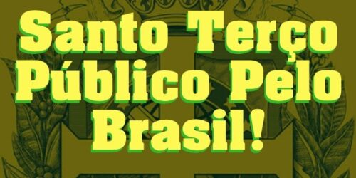 Terço Público em Belo Horizonte 15/03/2020