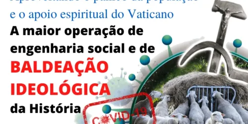 IPCO alerta para o perigo da “nova ordem mundial”  a ser implantada