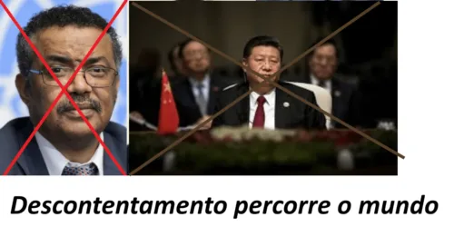 China e OMS no banco dos réus. “Eles nos enganaram”, disse Trump