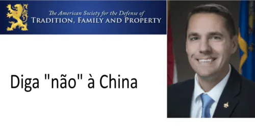 Senador americano diz “não” à China. Conheça e assine a Petição