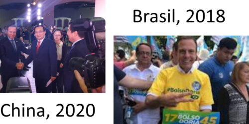 Doria lança obras de Xi Jinping; a quarentena chinesa também. São Paulo, na História do Brasil!