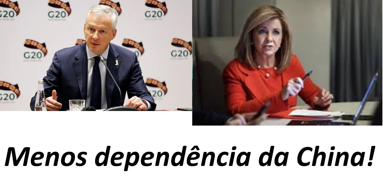 No momento, você está visualizando Ministro francês: menos dependência da China. Volta ao bom senso Brasil!