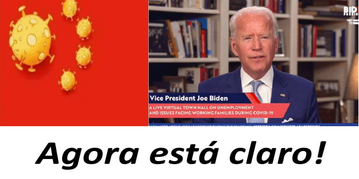 No momento, você está visualizando Joe Biden confessa: usar do pânico (coronavírus) para impulsionar a Revolução