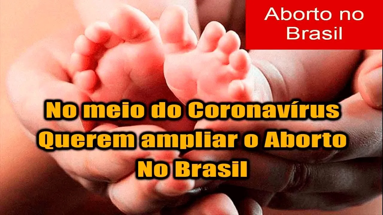 No momento, você está visualizando ESQUERDA EM AÇÃO – DURANTE EPIDEMIA do CORONAVÍRUS, QUEREM AMPLIAR o ABORTO no BRASIL