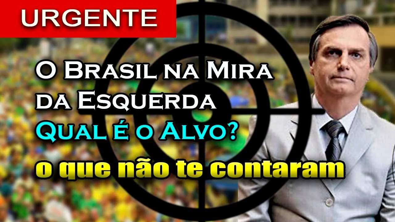 No momento, você está visualizando URGENTE: Qual é o VERDADEIRO ALVO da ESQUERDA ao ATACAR o Governo BOLSONARO? O que desejam DERRUBAR?