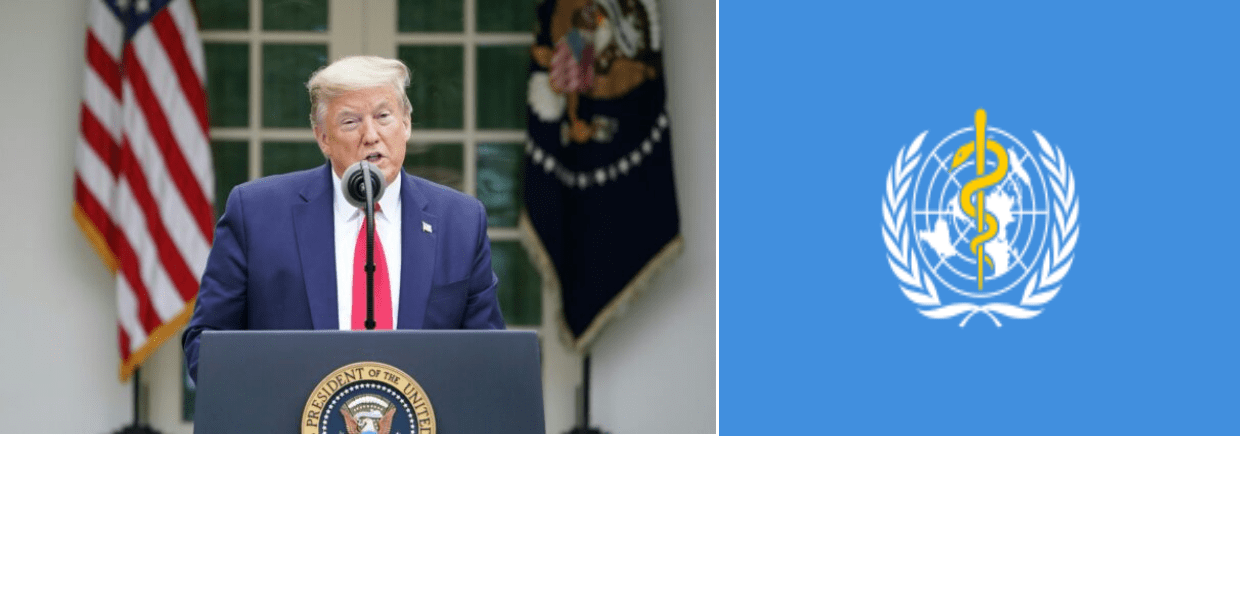 No momento, você está visualizando Trump suspende financiamento da OMS. Organização Chinesa de Saúde, diz o Japão