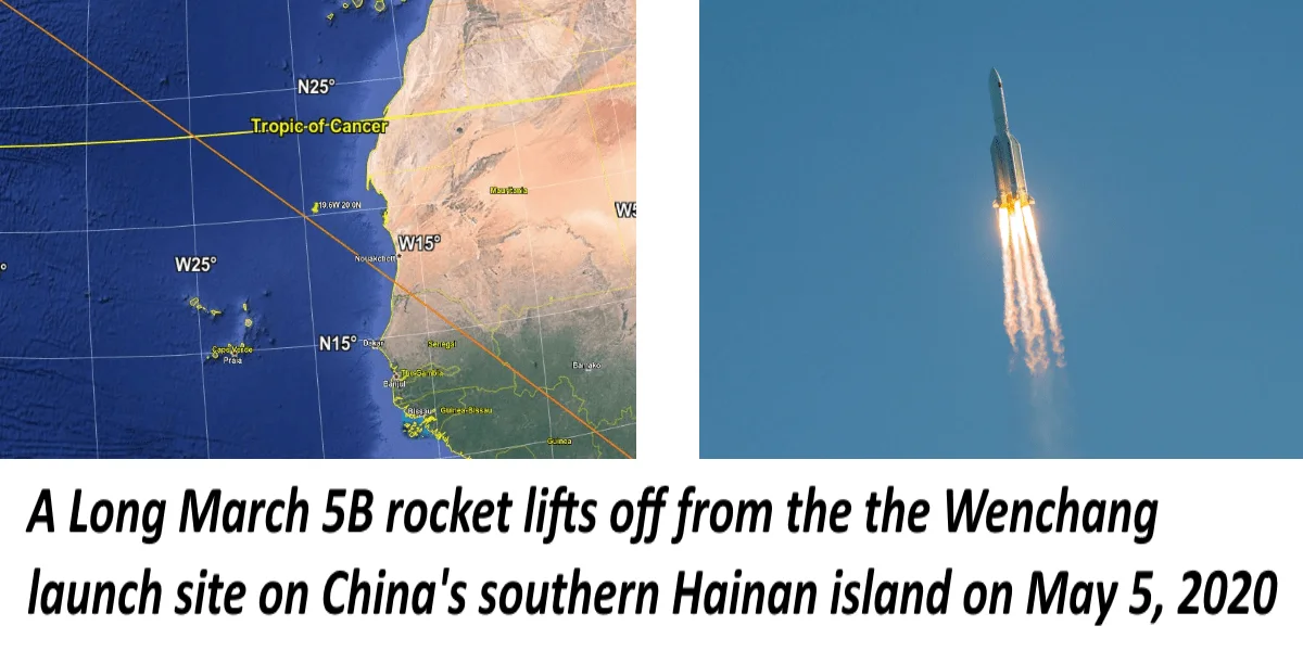 No momento, você está visualizando Mais um fracasso espacial da China: cai foguete lançado 5 de maio