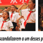 Doutrinação comunista de crianças chinesas. E o clamor universal onde está?