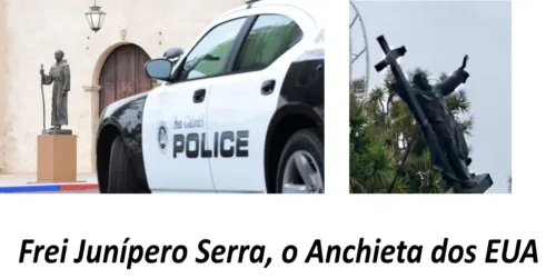A nova ofensiva dos protestos: destruir imagens de Jesus e Maria
