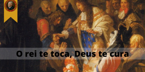 As curas de REIMS sinal do aprazimento de Deus com a monarquia francesa