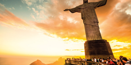 O Cristo Redentor do Corcovado na mira