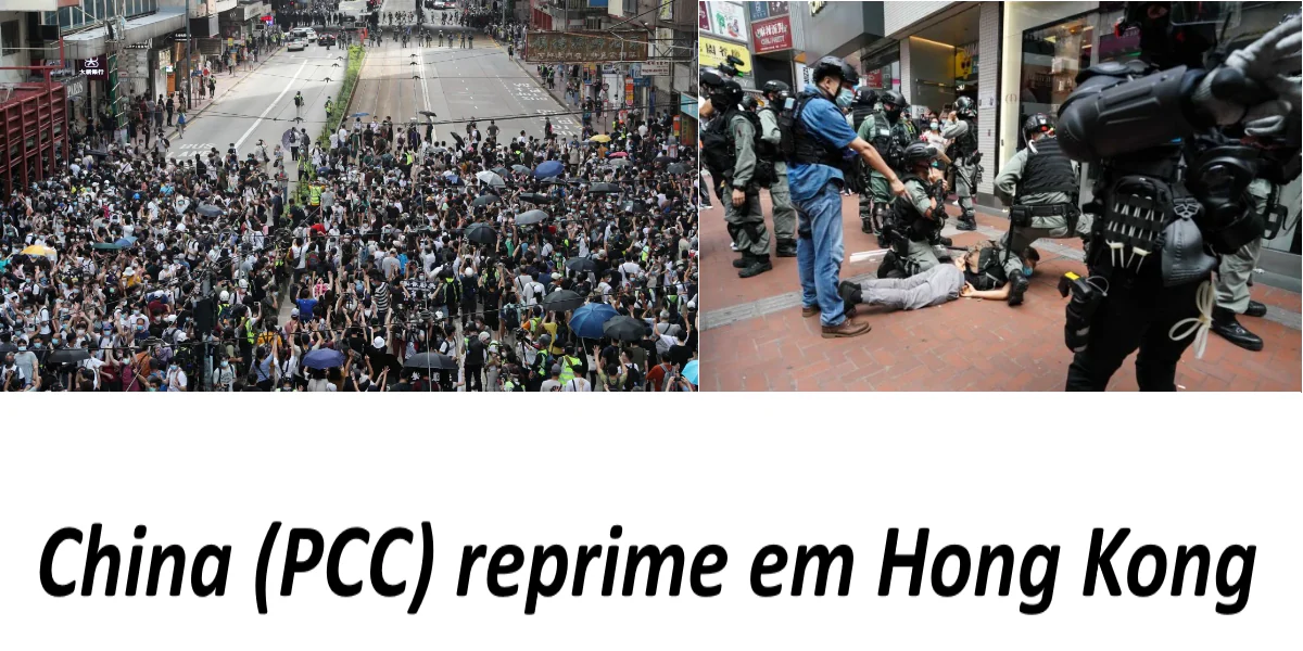 No momento, você está visualizando 370 hongkongueses presos! E a “liberdade de expressão” não vale para a China (PCC)?