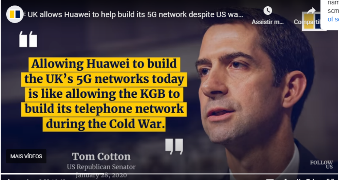 No momento, você está visualizando Huawei sofre revés na Inglaterra. Novas denúncias de espionagem pró PCCh. E o Brasil?