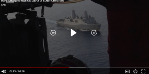EUA ampliam sanções à China (PCCh): ilhas artificiais militarizadas