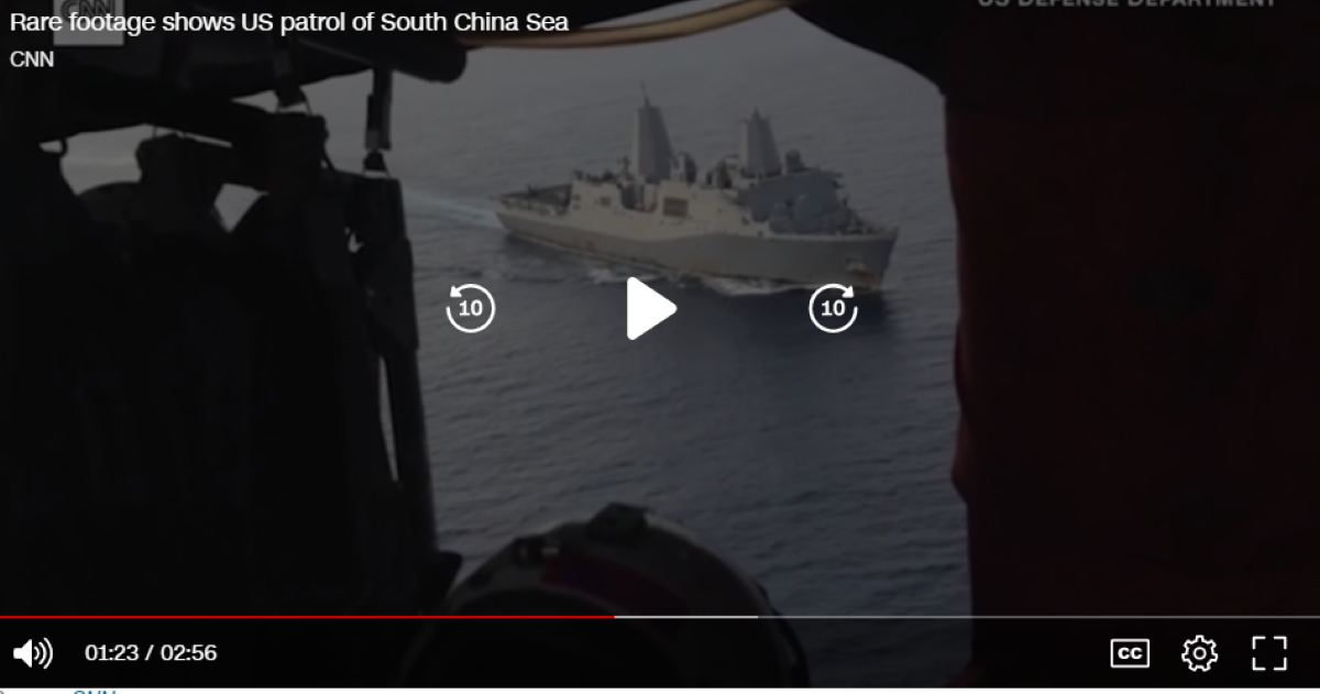 No momento, você está visualizando EUA ampliam sanções à China (PCCh): ilhas artificiais militarizadas