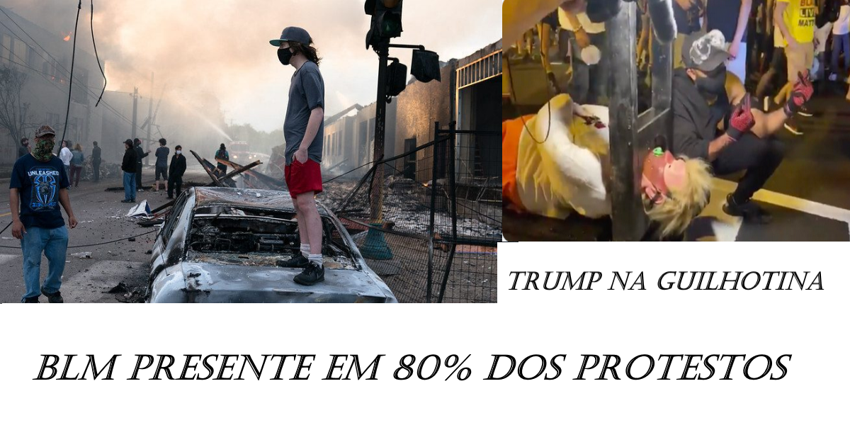 No momento, você está visualizando Black Lives Matter: 570 protestos violentos. Esquerda fracassa lá e cá!