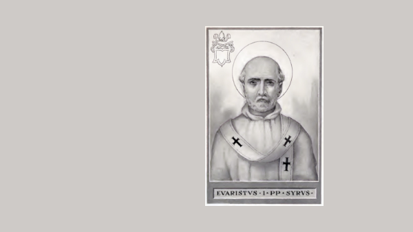 No momento, você está visualizando 26/10 – Santo Evaristo, Papa e Mártir