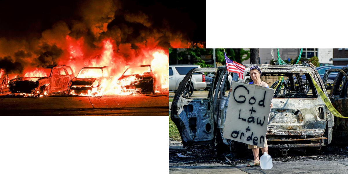 No momento, você está visualizando Manifestações ou protestos criminosos? Black Lives Matter no comando