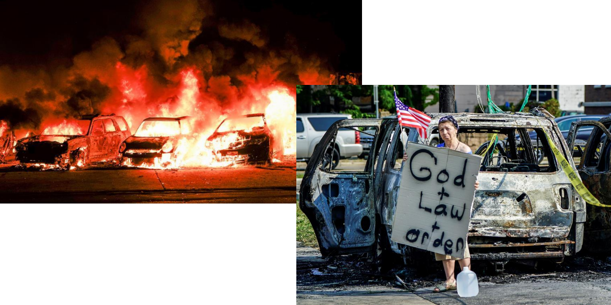 No momento, você está visualizando Manifestações ou protestos criminosos? Black Lives Matter no comando