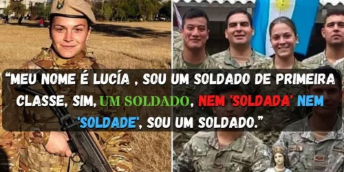 Mulher soldado repele efeminação antipatriótica da ‘linguagem inclusiva’