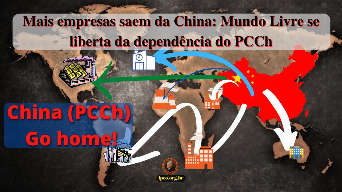 No momento, você está visualizando Mais empresas saem da China: Mundo Livre se liberta da dependência do PCCh