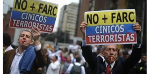 Feministas são a favor das mulheres? Falem contra as brutalidades das FARC
