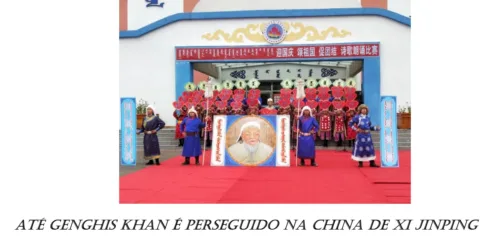 China (PCCh) quer eliminar até Genghis Khan: sinicização